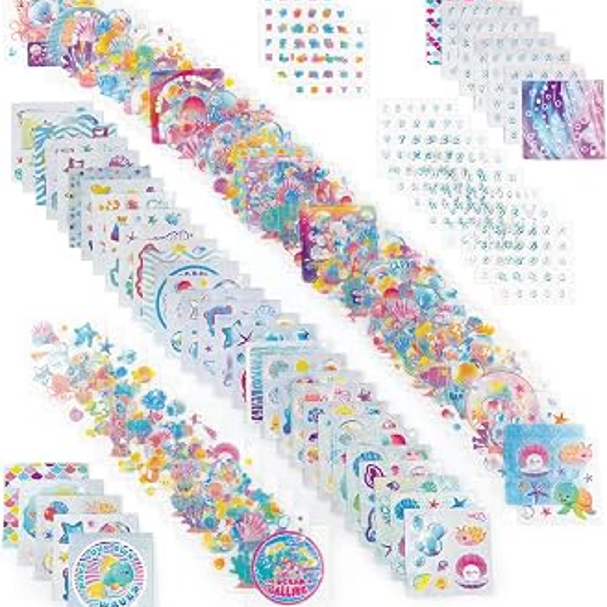 Make It Real Aquatic Fantasy Sticker Set by 3C4G
