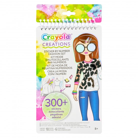Crayola Creations Fashion Album with Numbers by Crayola