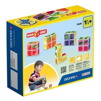 Geomag Magicube Fruit Building Set, Size 6 by Geomag