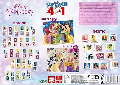 Educa - Superpack Disney Princess