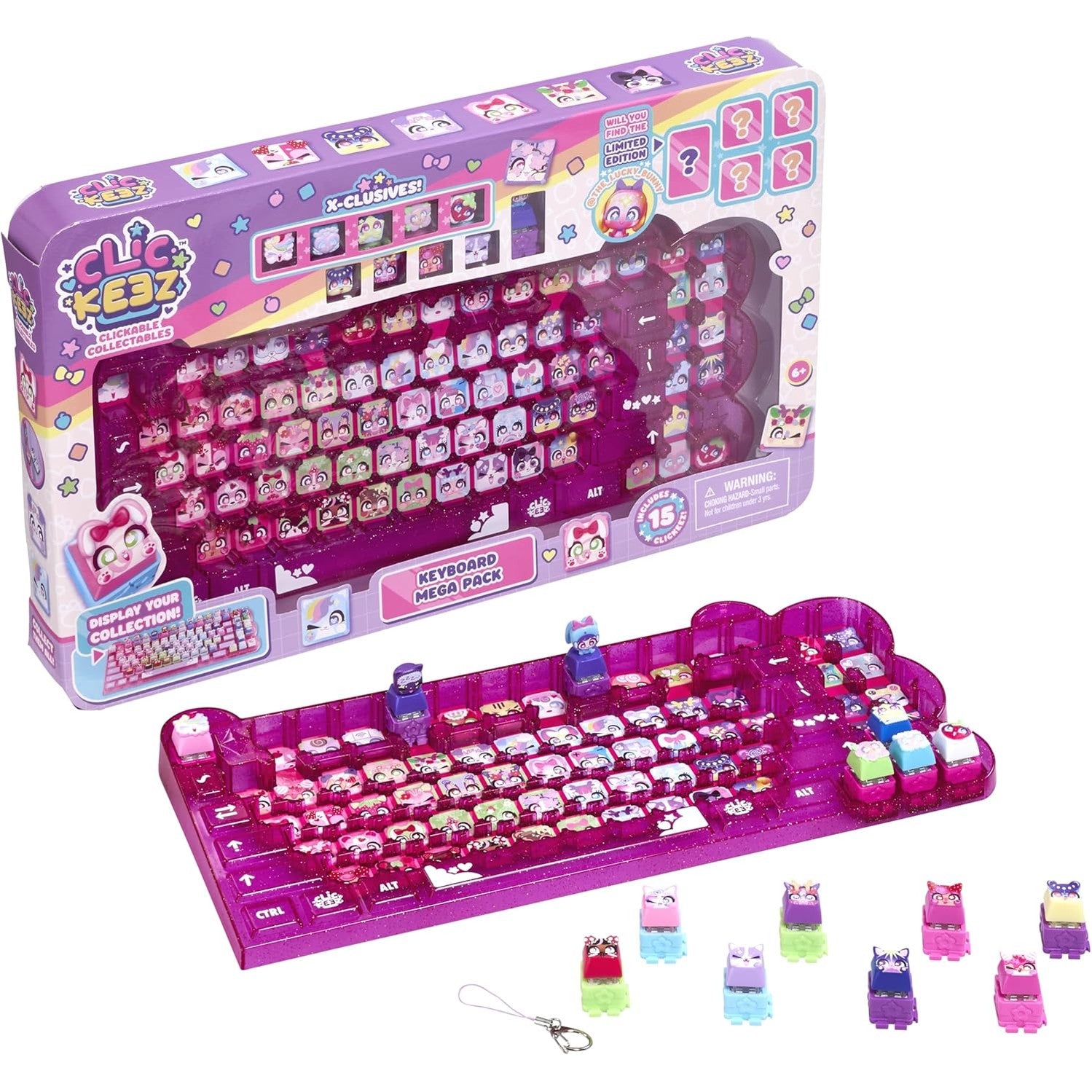 Clickeez Keyboard Mega Mystery Figure Pack The Ultimate Starter Set by Goliath