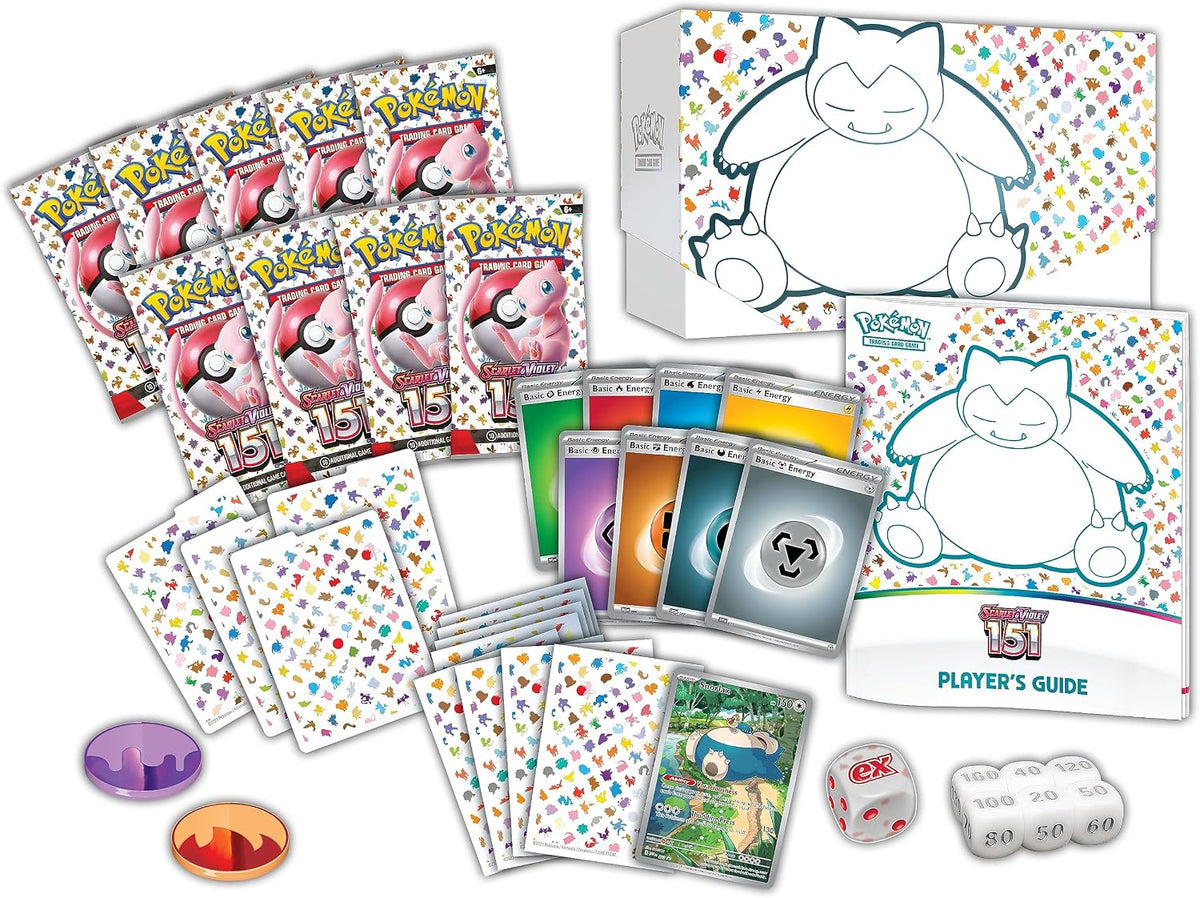 Pokemon TCG Scarlet & Violet 3.5 Pokemon 151 Elite Trainer by The Pokémon Company