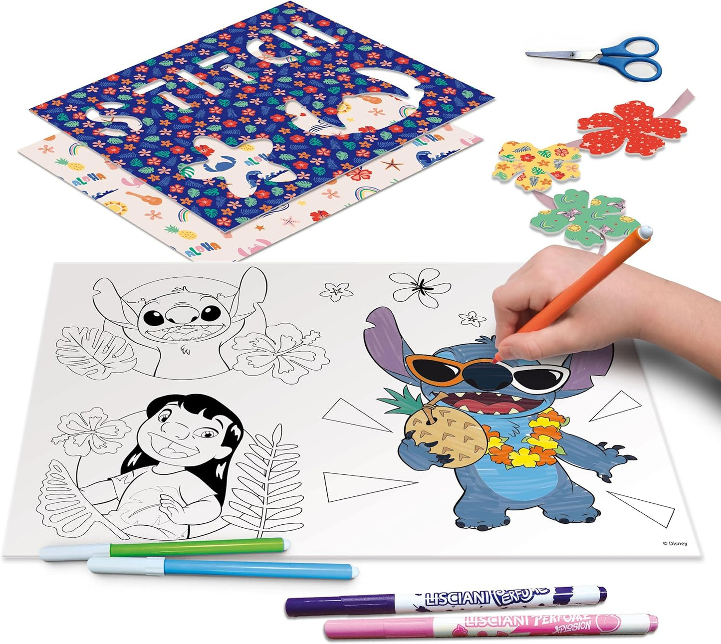 STITCH DRAWING SCHOOL WITH LIGHT TABLE