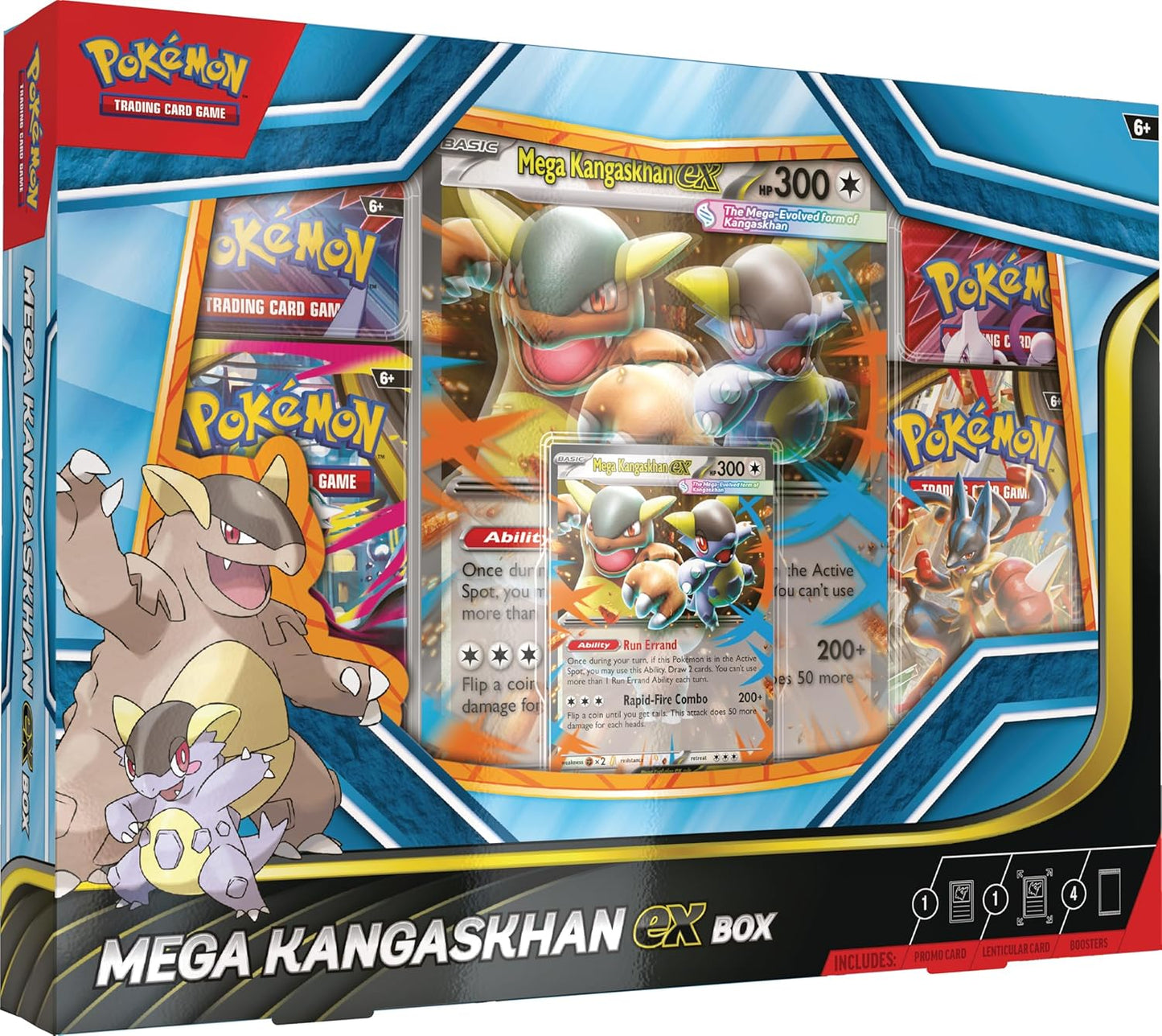 Pokémon TCG: Mega Kangaskhan ex Box by The Pokémon Company