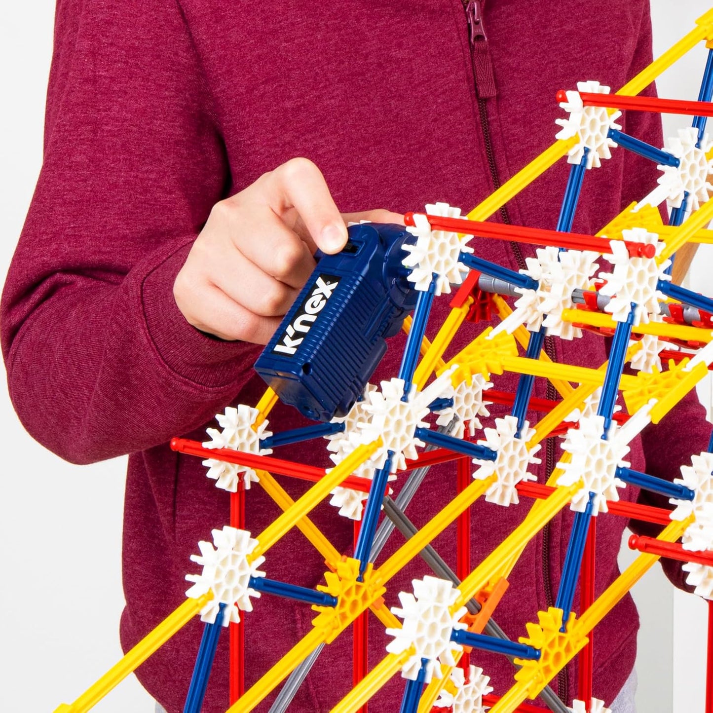 K'Nex Thrill Rides 3-in-1 Amusement Park Set by Basic Fun