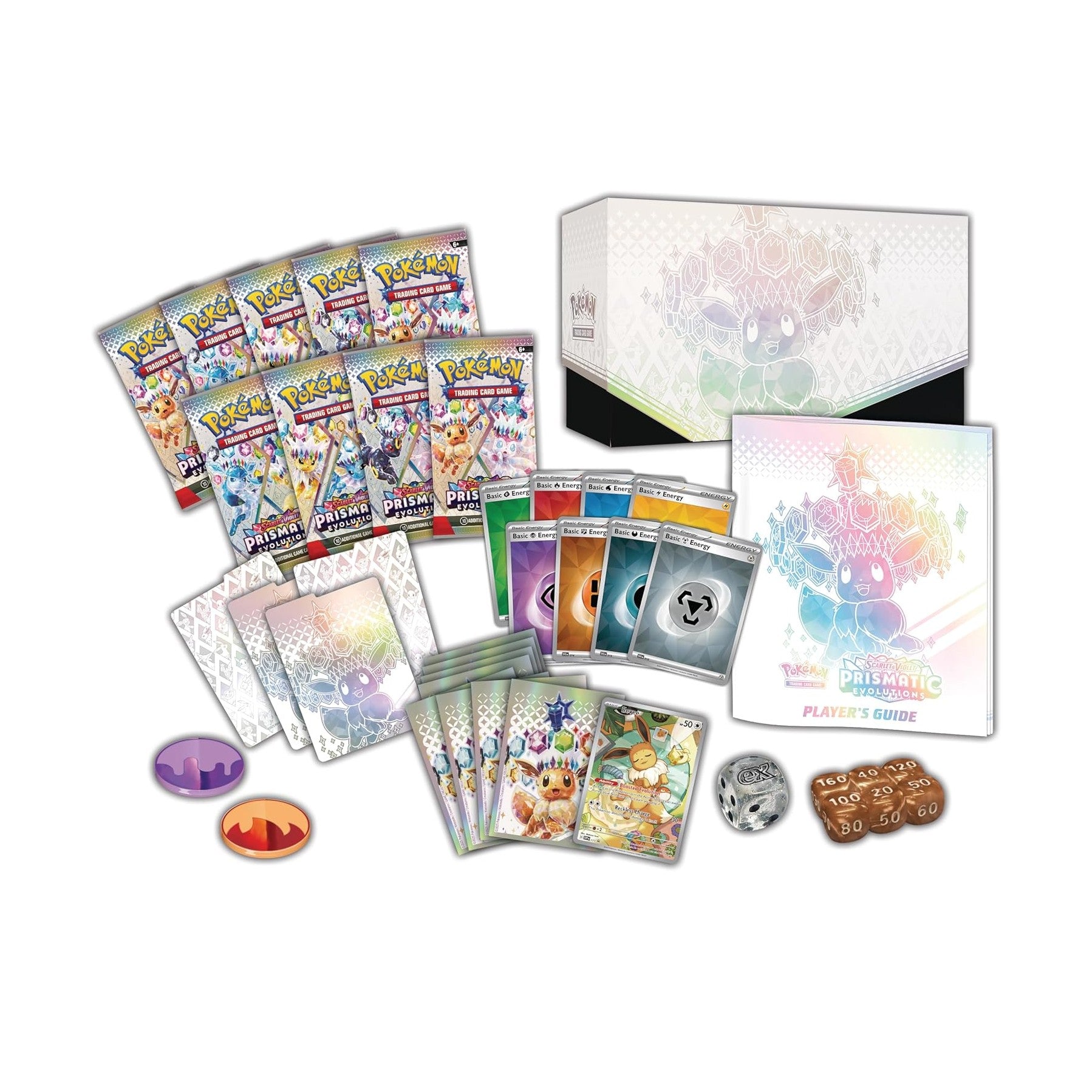 Pokémon TCG Scarlet & Violet Prismatic Evolutions ETB by Pokémon
