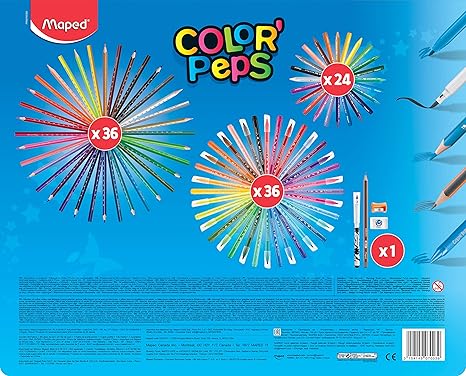 Maped Helix  Color'Peps Coloring 100 Piece Art Set