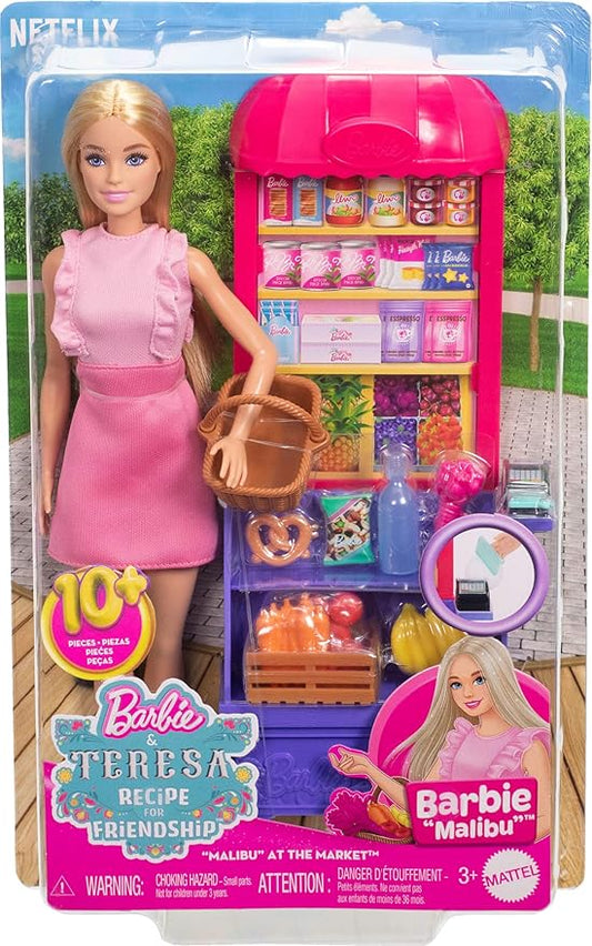 Barbie and Teresa Recipe for Friendship Malibu at The Market