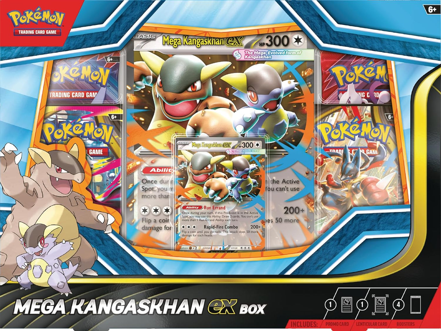 Pokémon TCG: Mega Kangaskhan ex Box by The Pokémon Company