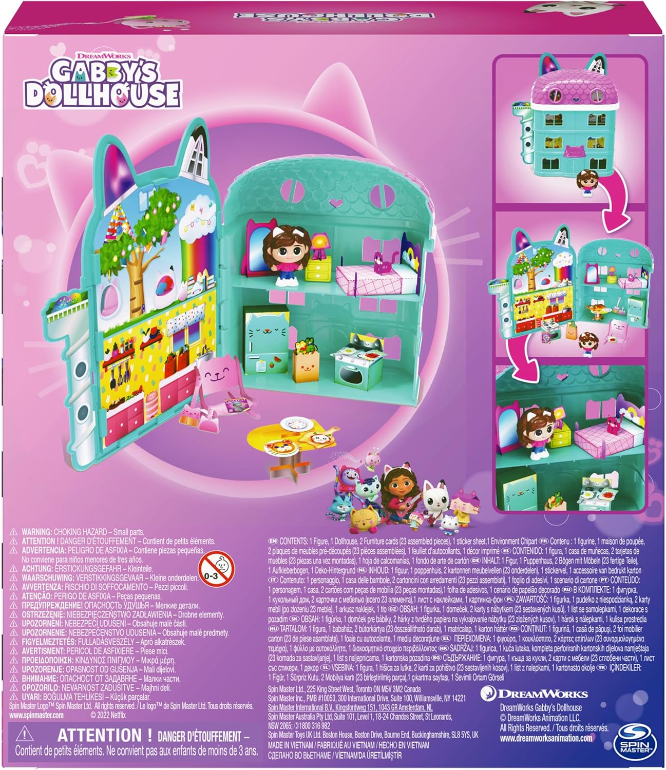 MINI GABBY DOLLHOUSE PLAYSET