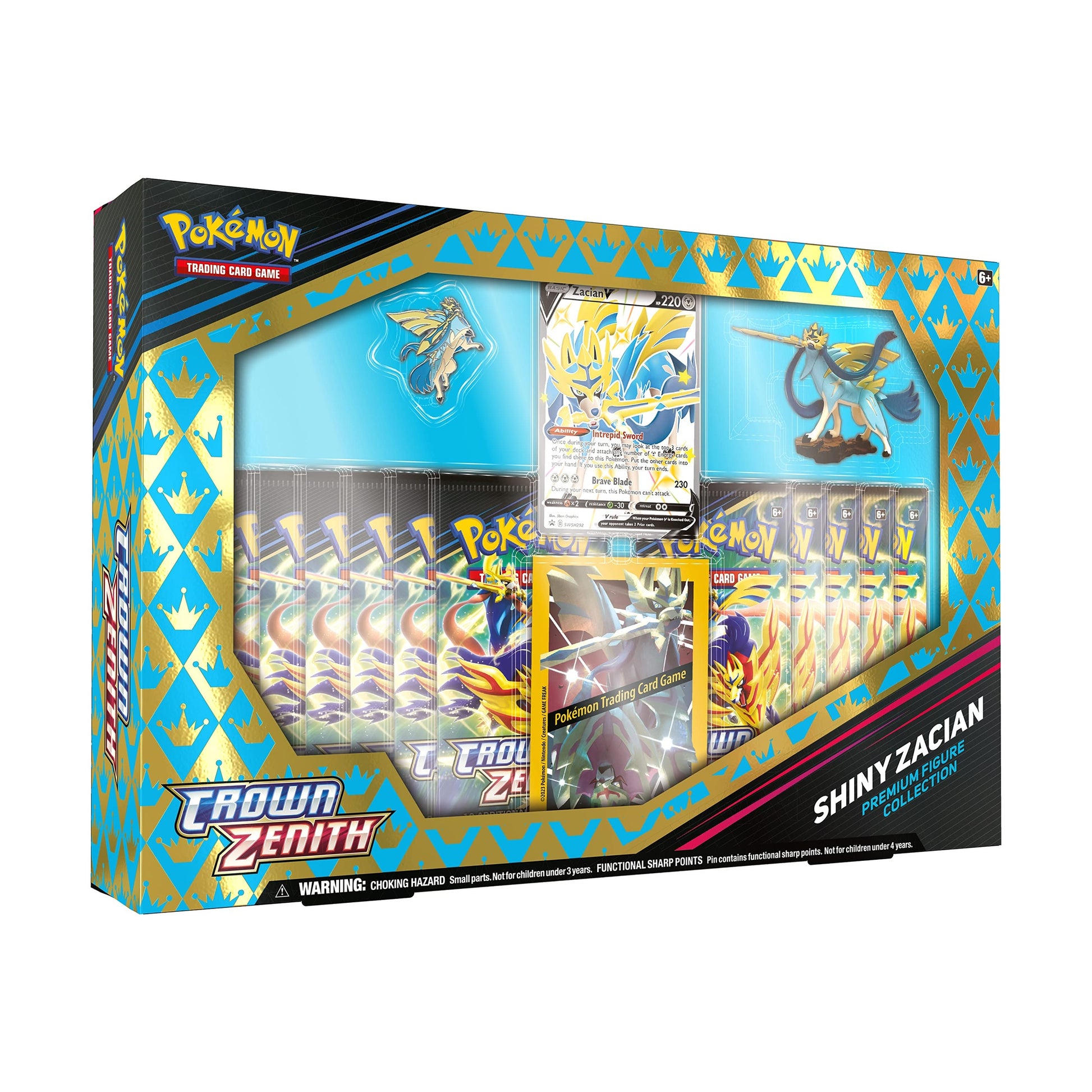 Pokemon Crown Zenith Shiny Zacian by The Pokémon Company