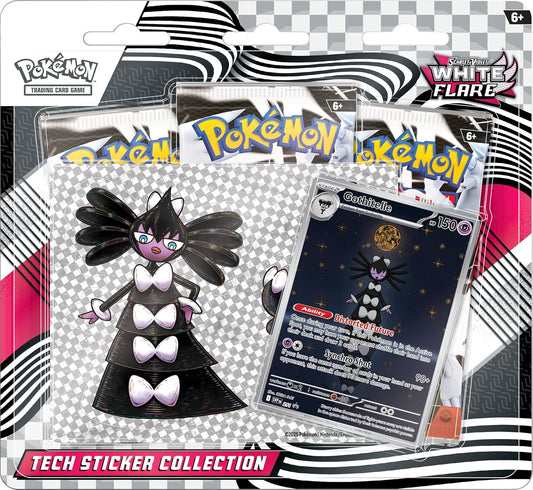 Pokémon TCG Scarlet & Violet 10.5 White Flare Tech Sticker Blister by The Pokémon Company