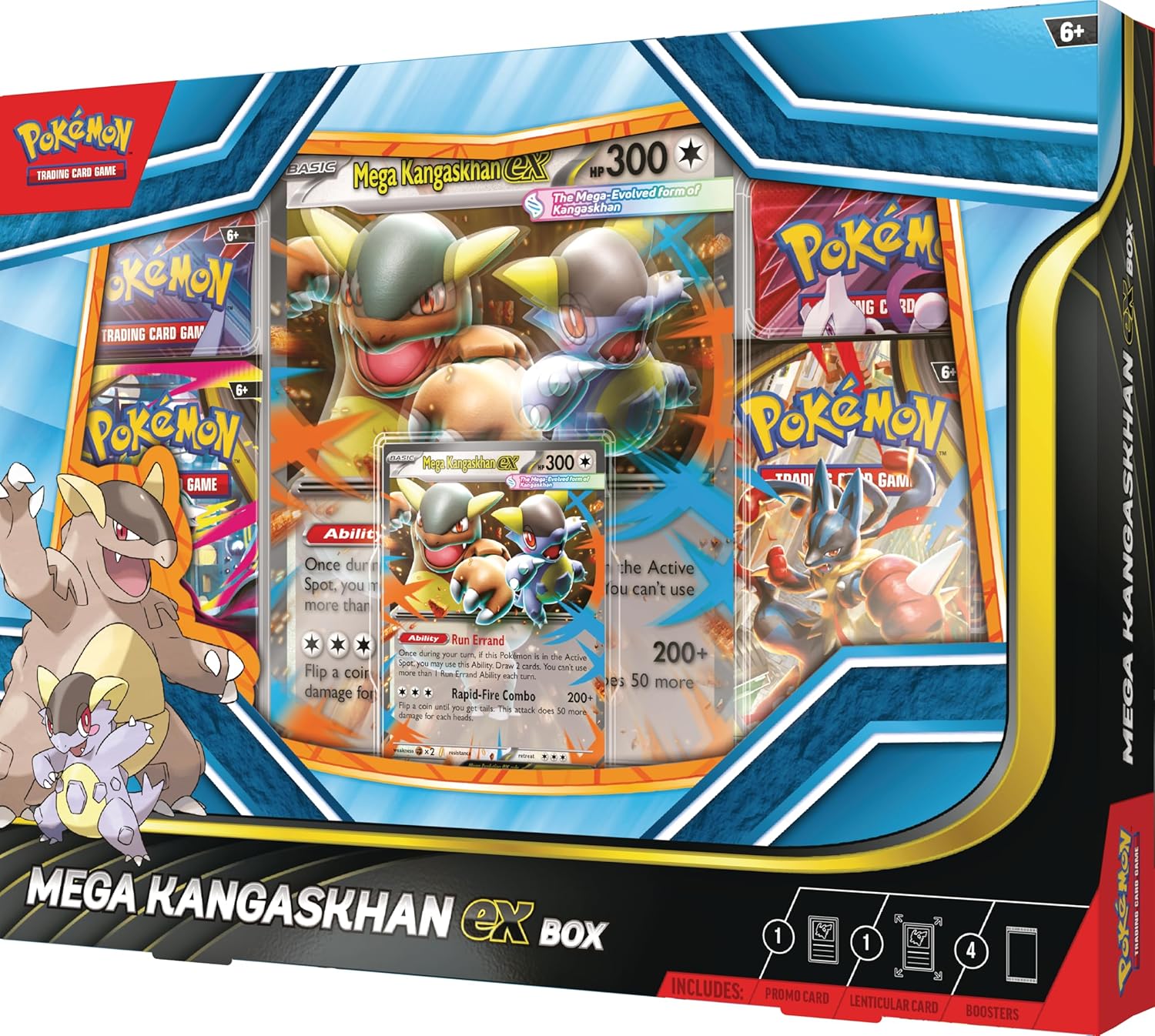 Pokémon TCG: Mega Kangaskhan ex Box by The Pokémon Company