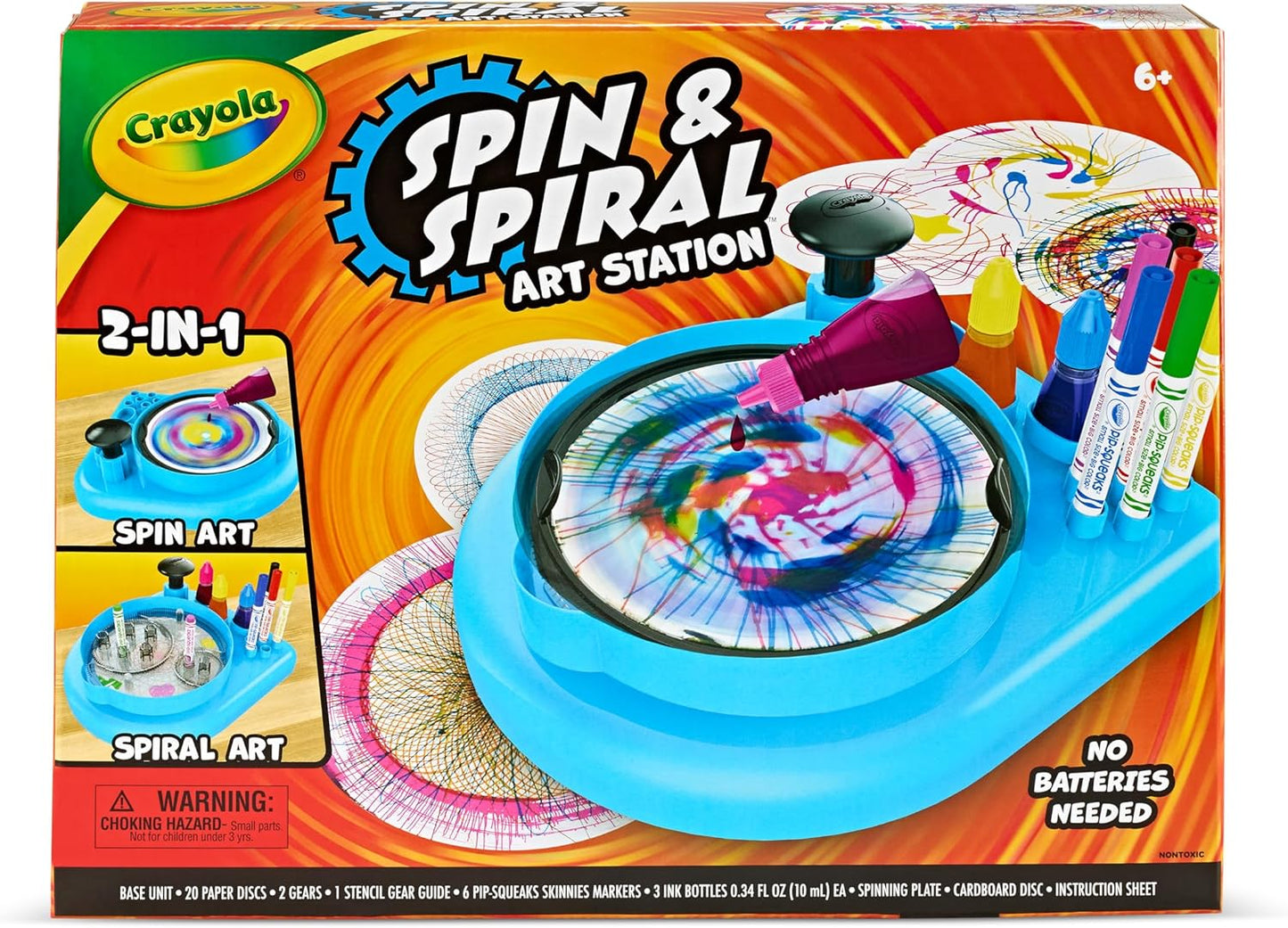 SPIN & SPIRAL ART STATION