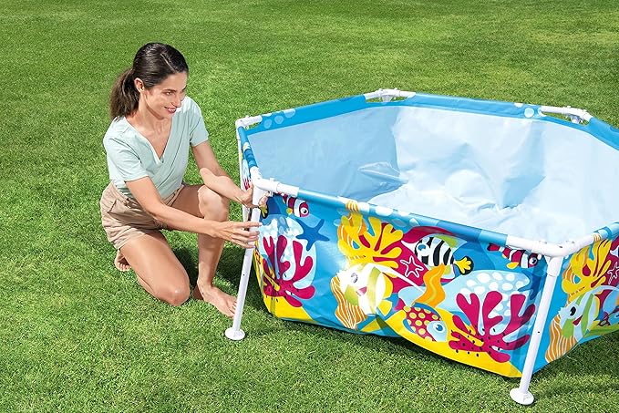 Bestway Steel Pro Above Ground Pool with Sun Shade