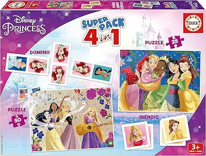 Educa - Superpack Disney Princess