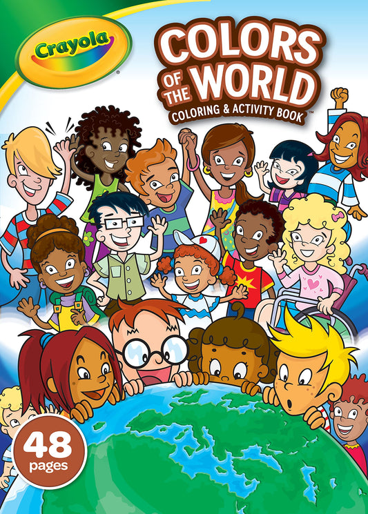 Crayola Colors of the World - Coloring Book by Crayola