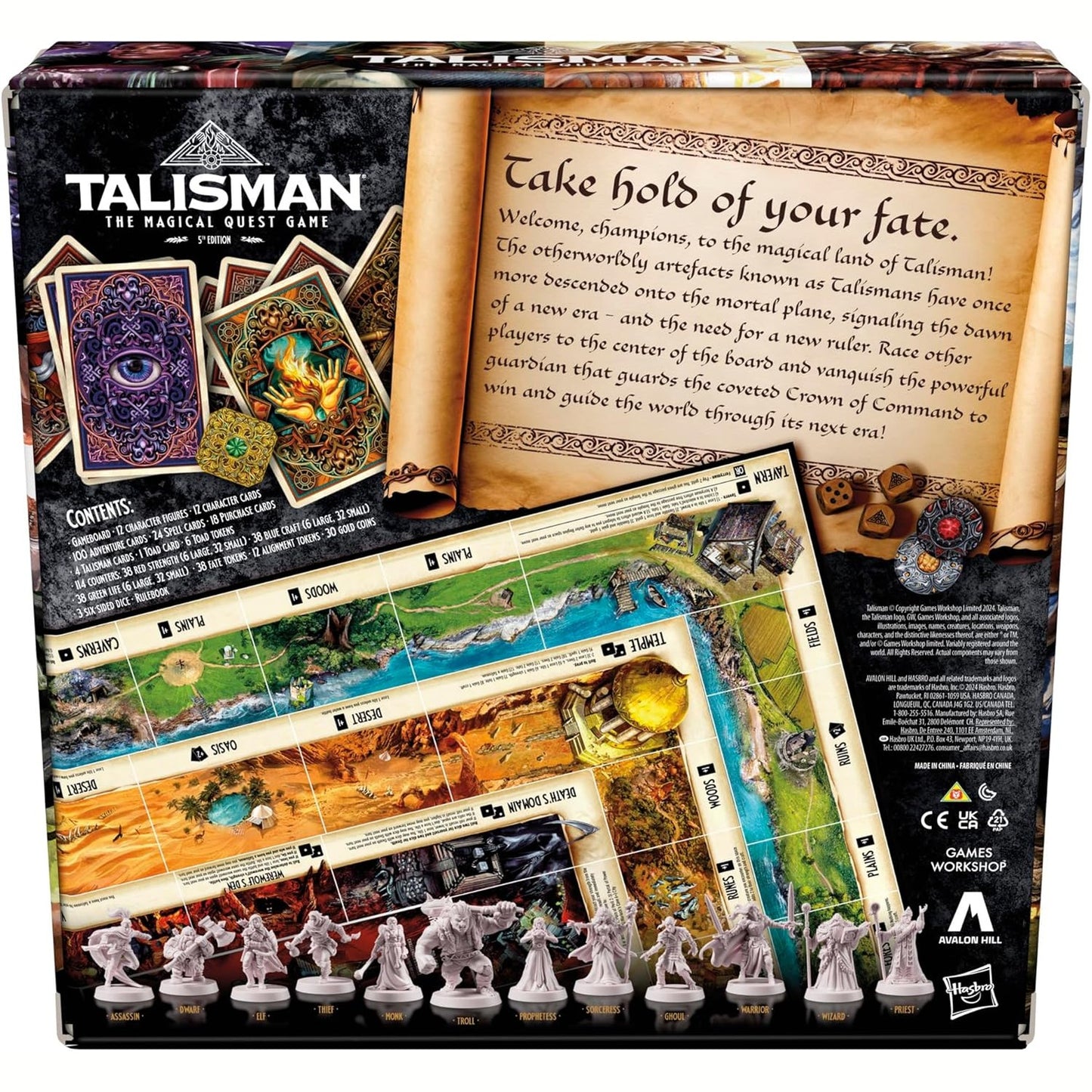 Hasbro Talisman Magical Quest Game 5th Edition by Hasbro
