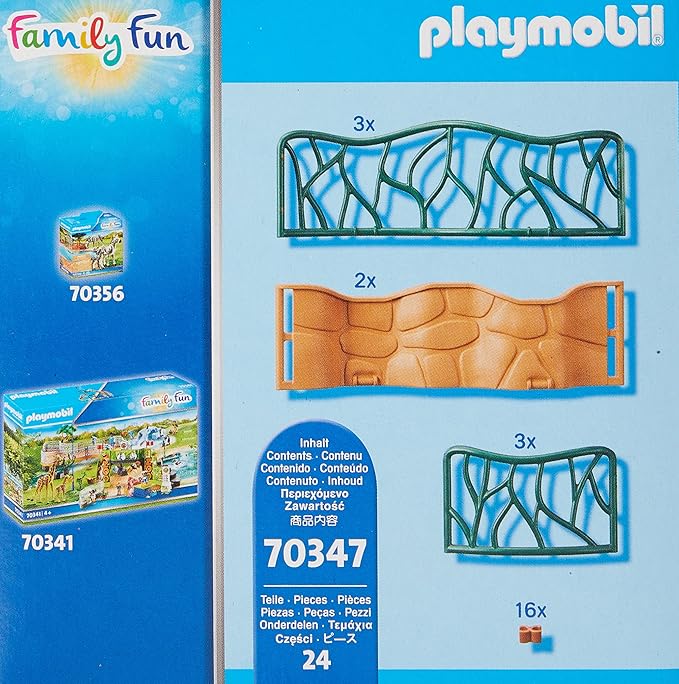Playmobil  Family Fun Zoo Enclosure (70347)