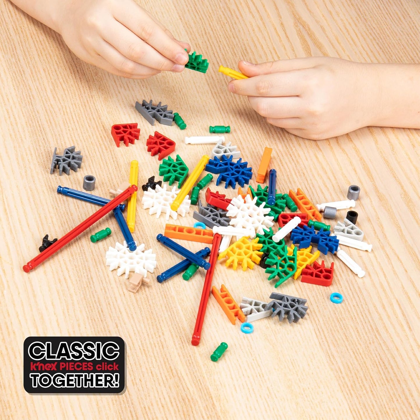 K'Nex Thrill Rides 3-in-1 Amusement Park Set by Basic Fun
