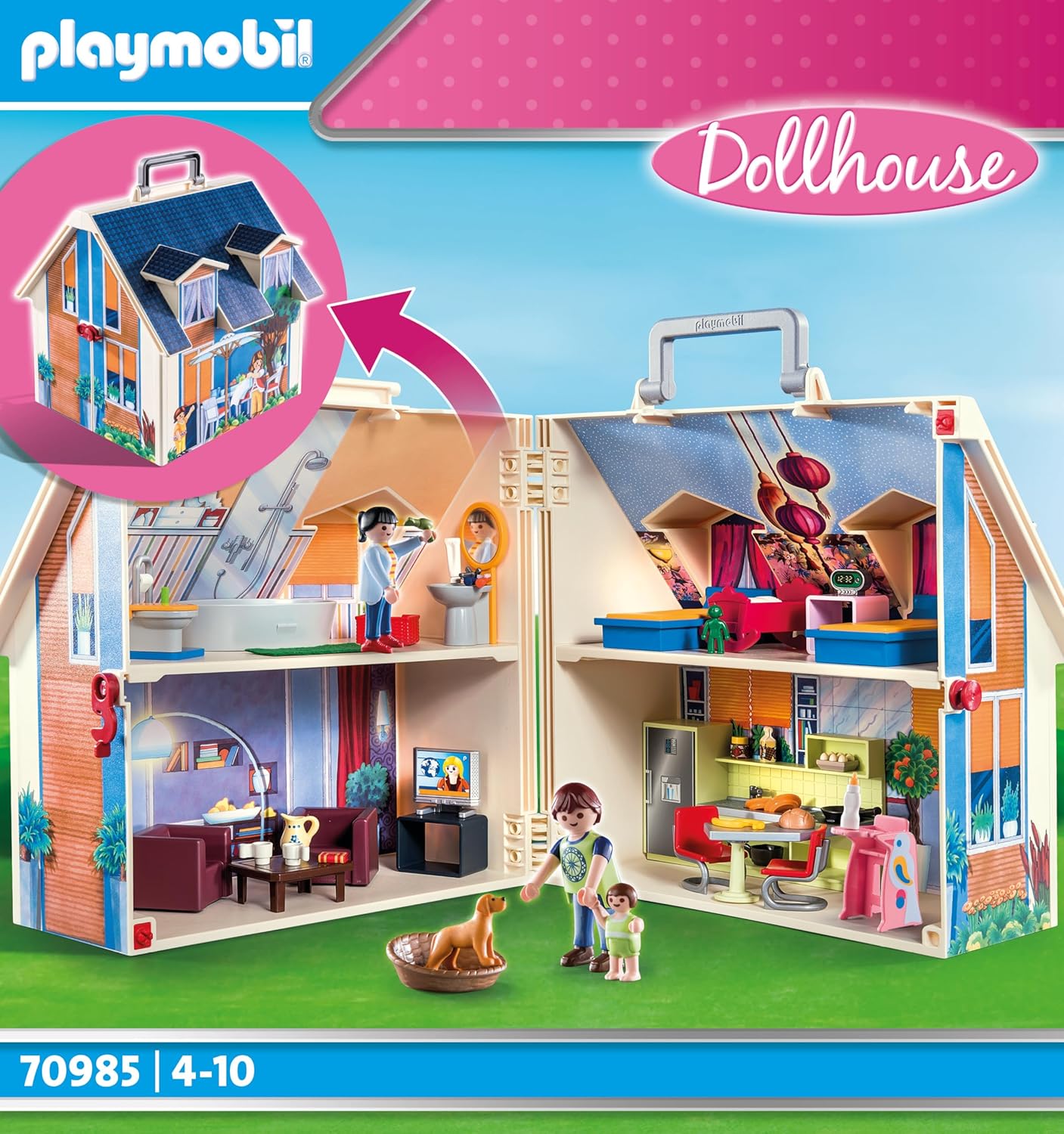 Playmobil Take Along Dollhouse (70985)