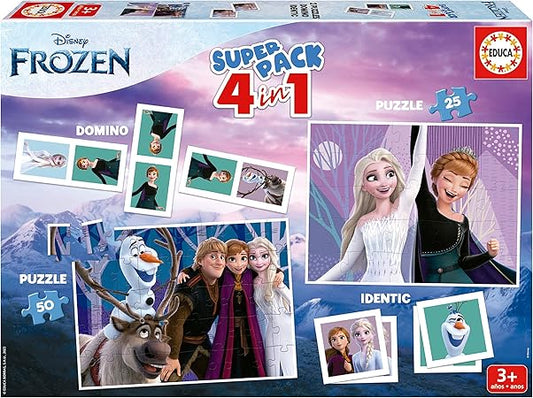 Educa - Frozen Superpack 4-in-1