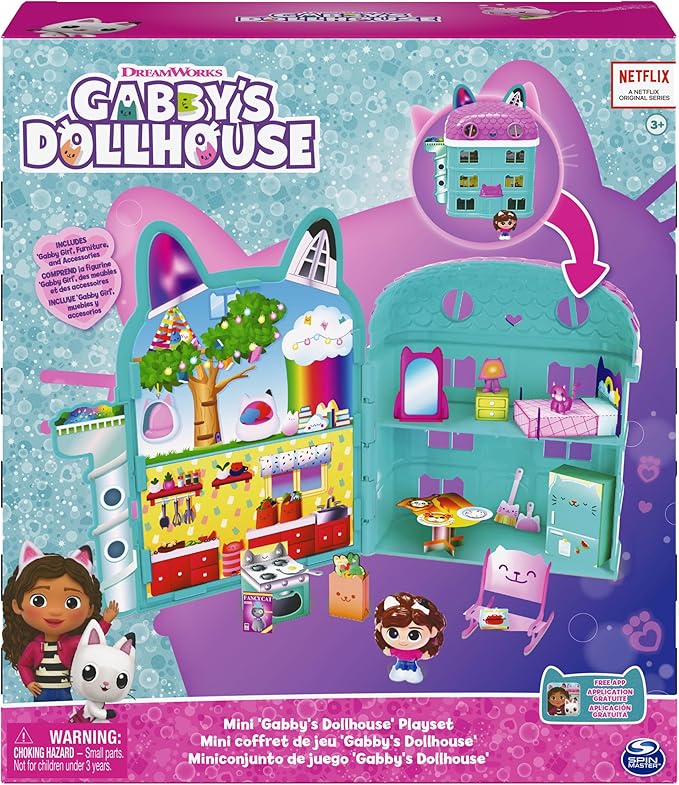 MINI GABBY DOLLHOUSE PLAYSET