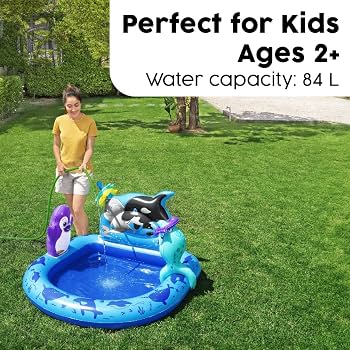 Bestway Polar Pals Inflatable Water Play Centre for Kids by Bestway