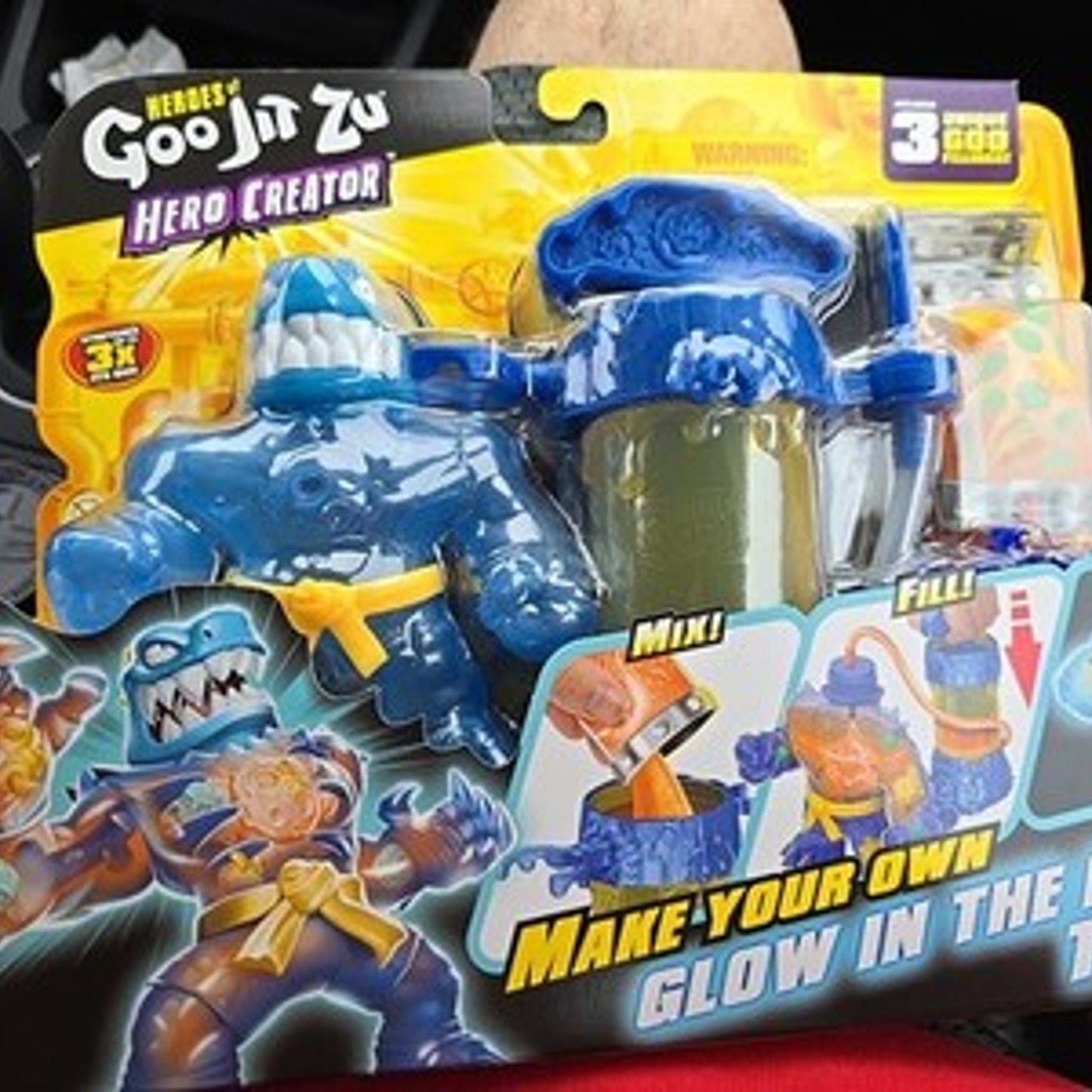 Heroes Of Goo Jit Zu Hero Creator Glow-in-the-Dark Tyro by Heroes Of Goo Jit Zu