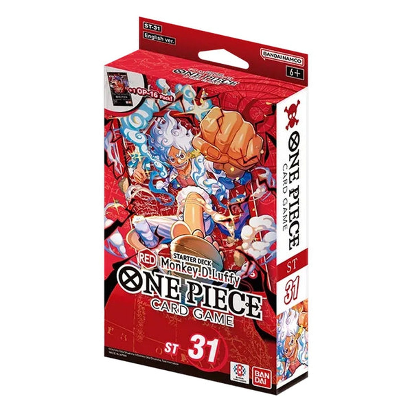 One Piece TCG Starter Deck Red Monkey D. Luffy (ST-31) by NEW LAND