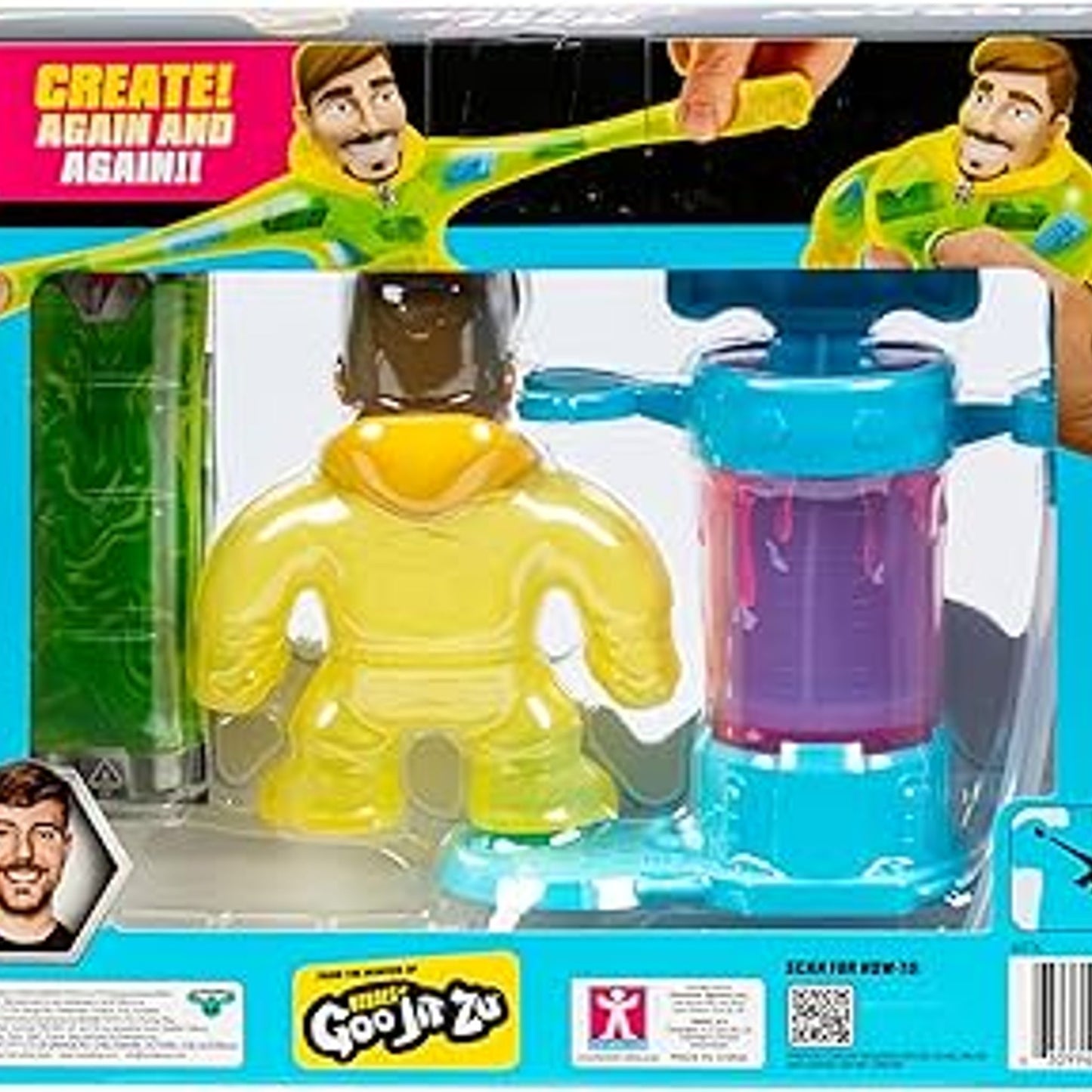 Mr Beast Lab Make Your Own Stretchy Action Figure by MRBEAST LAB