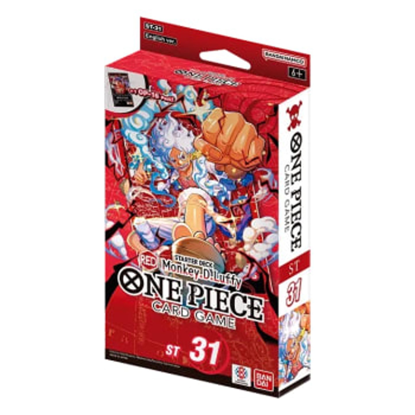 One Piece TCG Starter Deck Red Monkey D. Luffy (ST-31) by NEW LAND