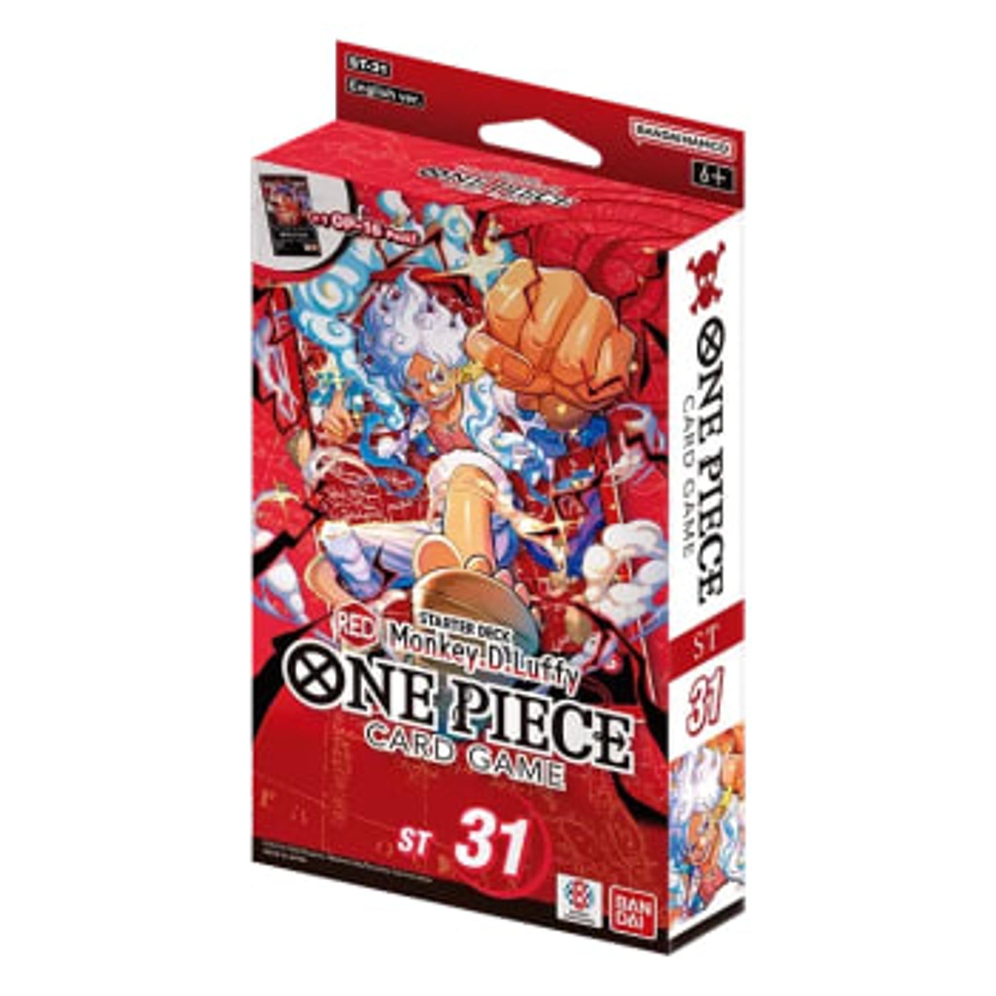One Piece TCG Starter Deck Red Monkey D. Luffy (ST-31) by NEW LAND