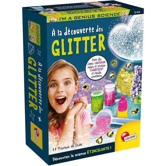 A LA DECOUVERTE DES GLITTER by Lisciani