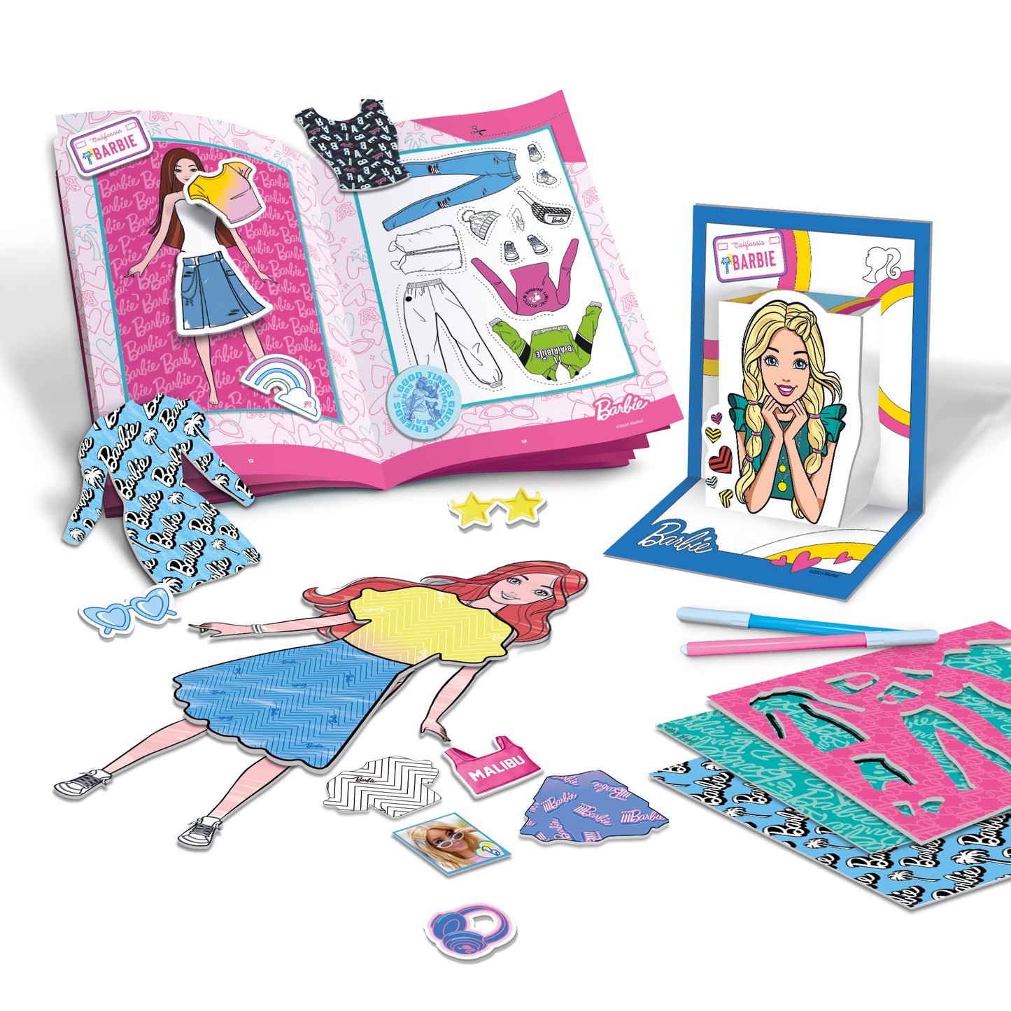 BARBIE FASHION COLOURING