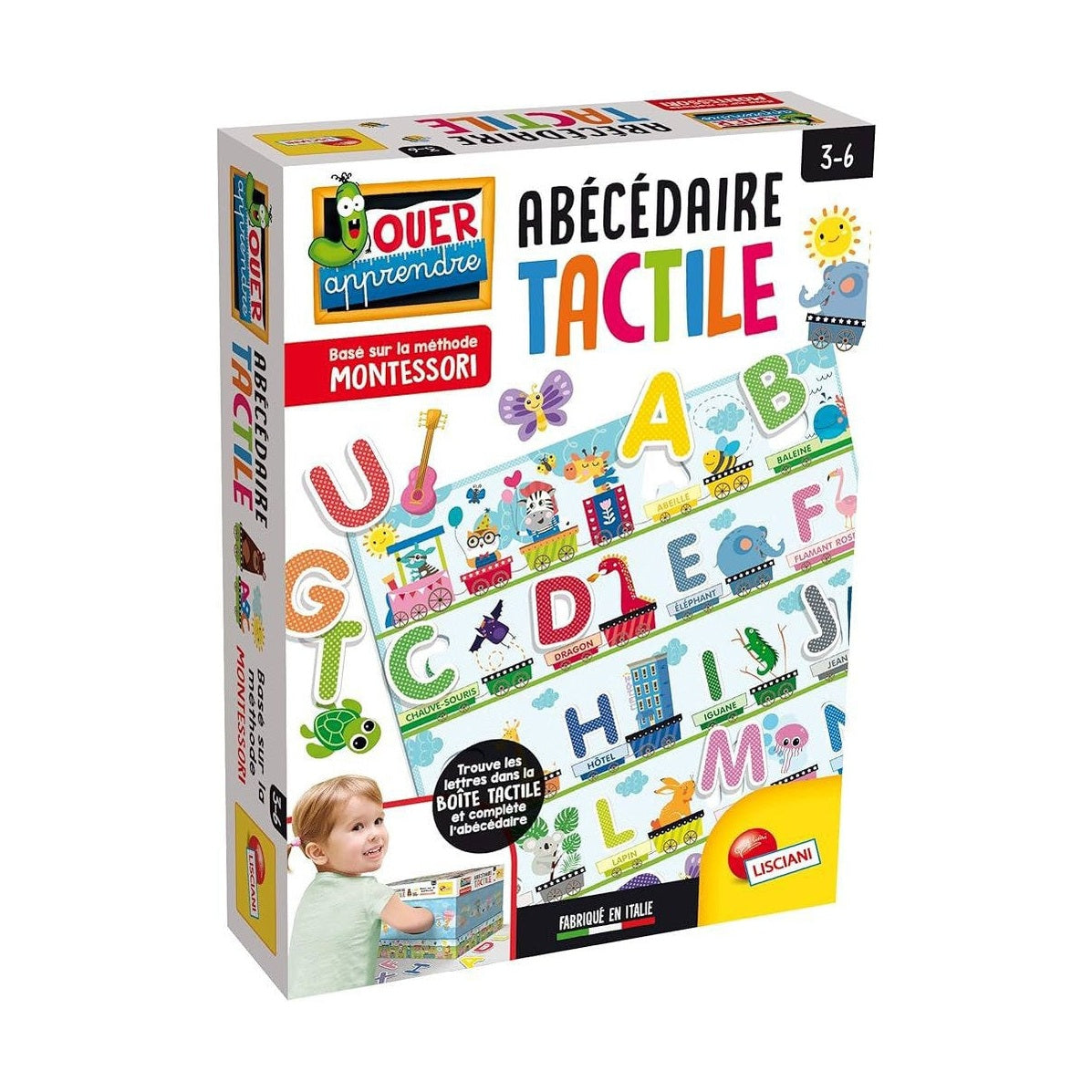 ABÉCÉDAIRE TACTILE by Lisciani