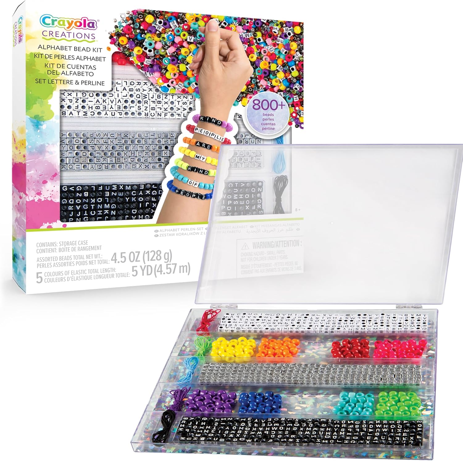 ALPHABET BEAD KIT by Crayola