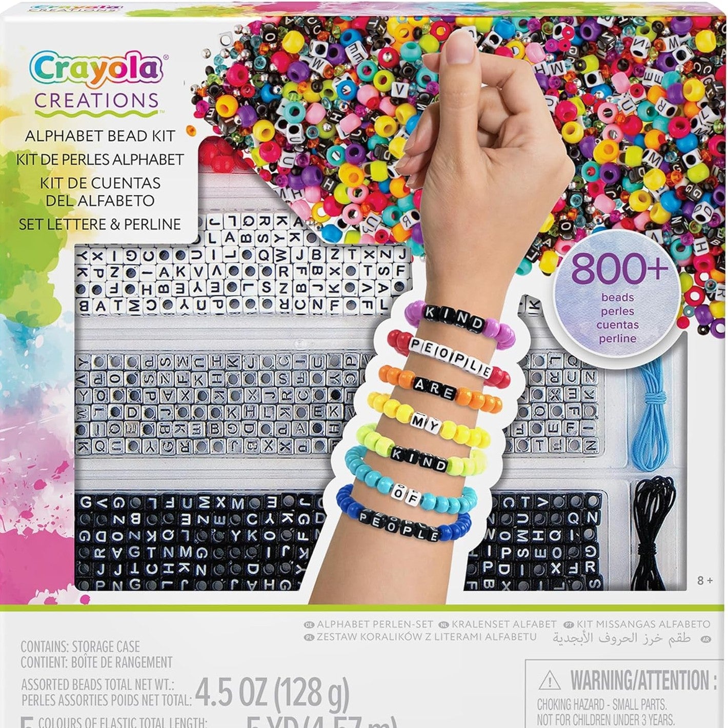ALPHABET BEAD KIT by Crayola