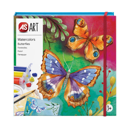 AS Art Watercolors Butterflies by AS Art