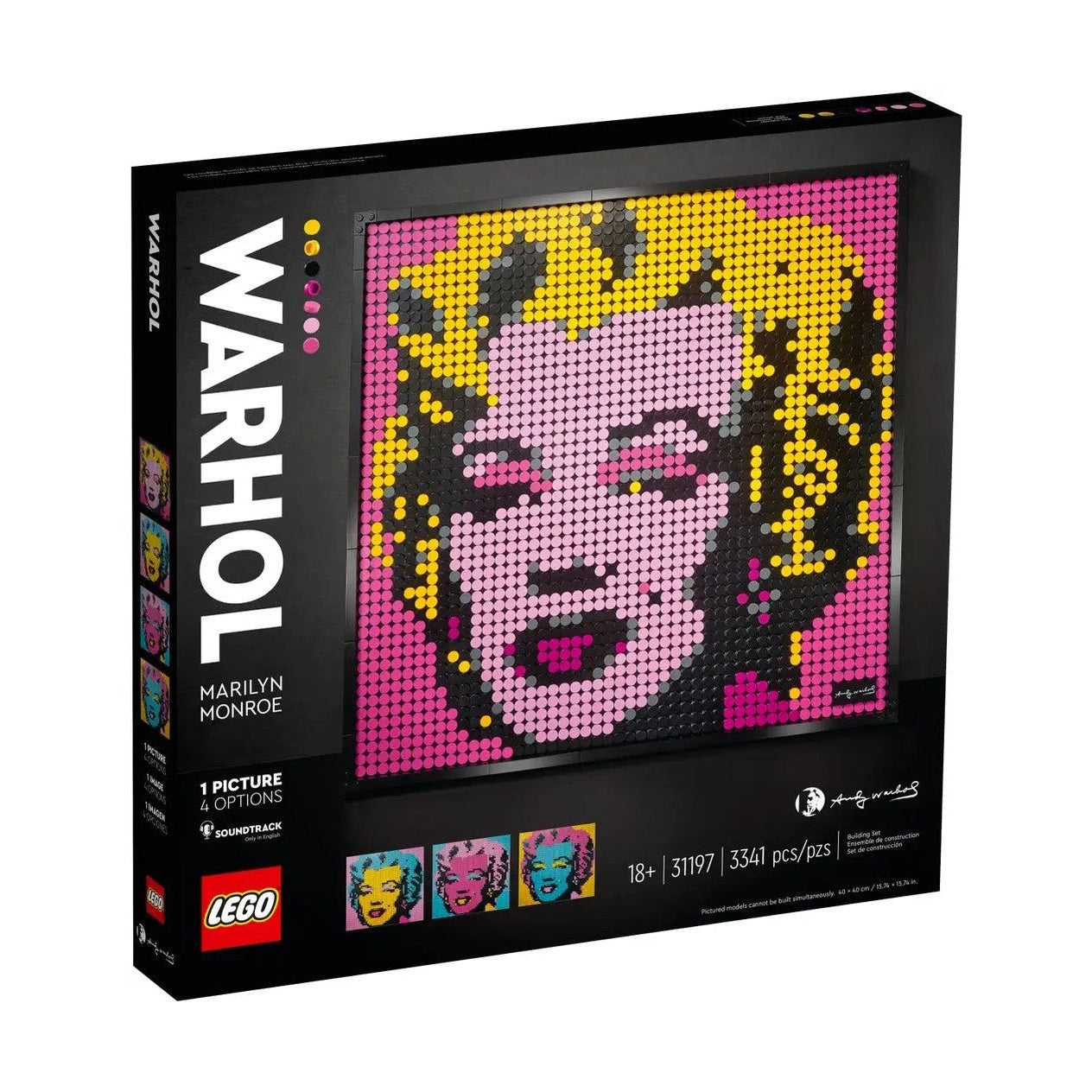LEGO Andy Warhol's Marilyn Monroe (31197) by LEGO