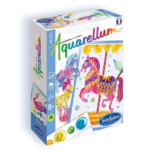 Aquarellum Mini Chevaux Manège by Sentosphere
