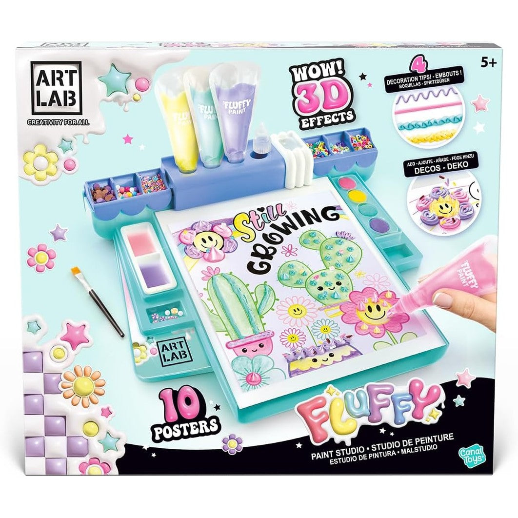 Art Lab Canal Toys Fluffy Painting Studio Set by Canal Toys