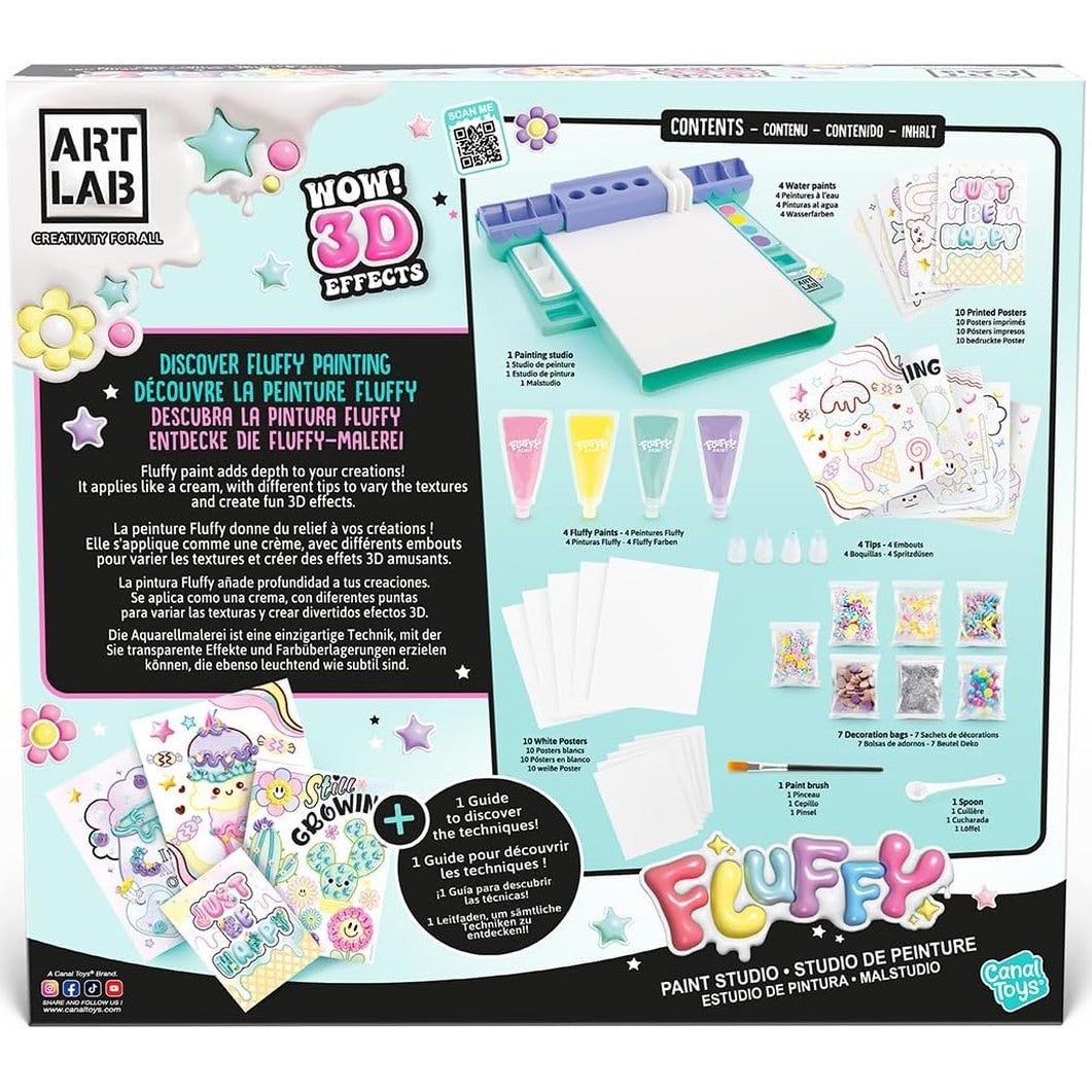 Art Lab Canal Toys Fluffy Painting Studio Set by Canal Toys