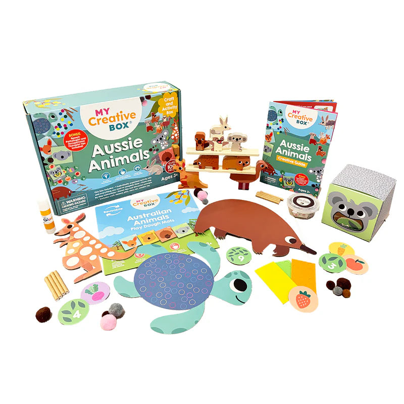 Aussie Animals Craft Activity Box by My Creative Box