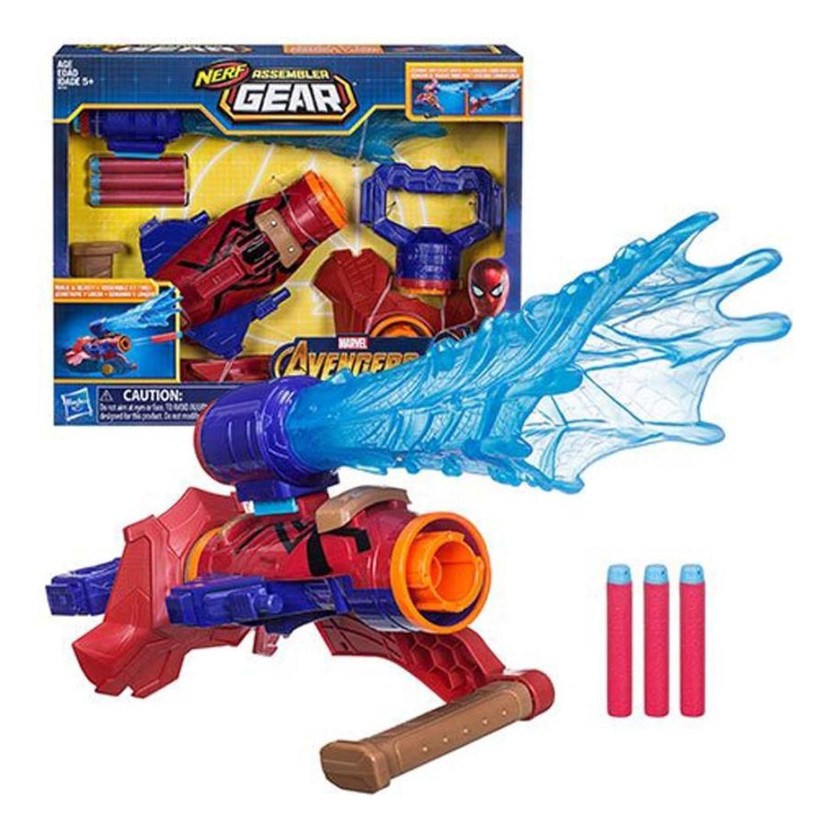 Avengers Marvel Infinity War Nerf Iron Spider Assembler Gear by Hasbro
