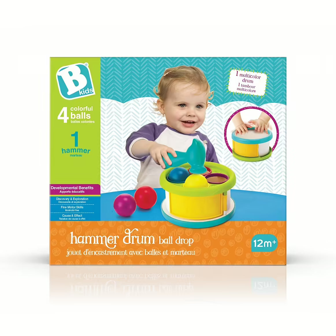 B KIDS HAMMER DRUMMBALL DROP by Blue Box Kids