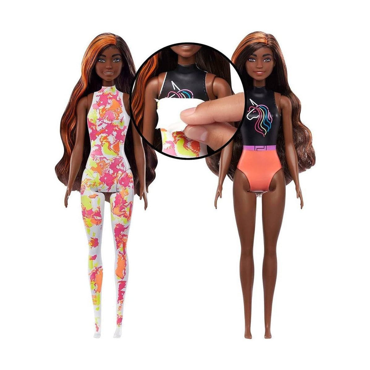 BABRIE COLOR REVEAL TOTALLY NEON by Mattel