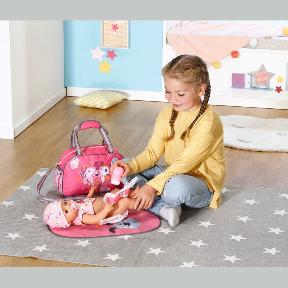 BABY born Changing Bag Doll diaper bag by Zapf