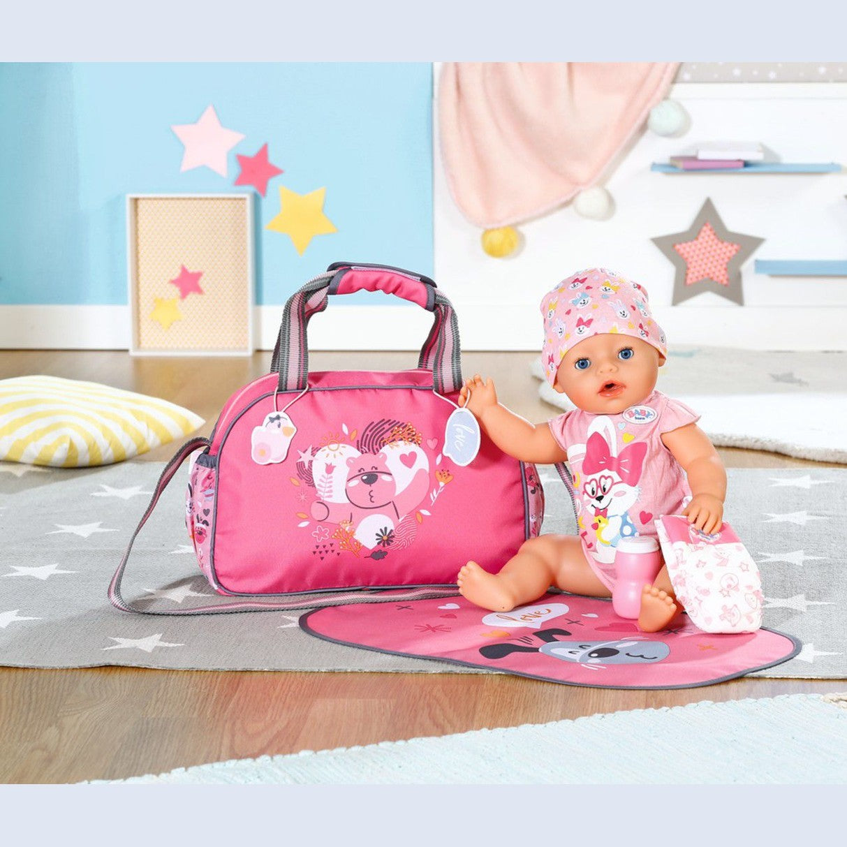BABY born Changing Bag Doll diaper bag by Zapf