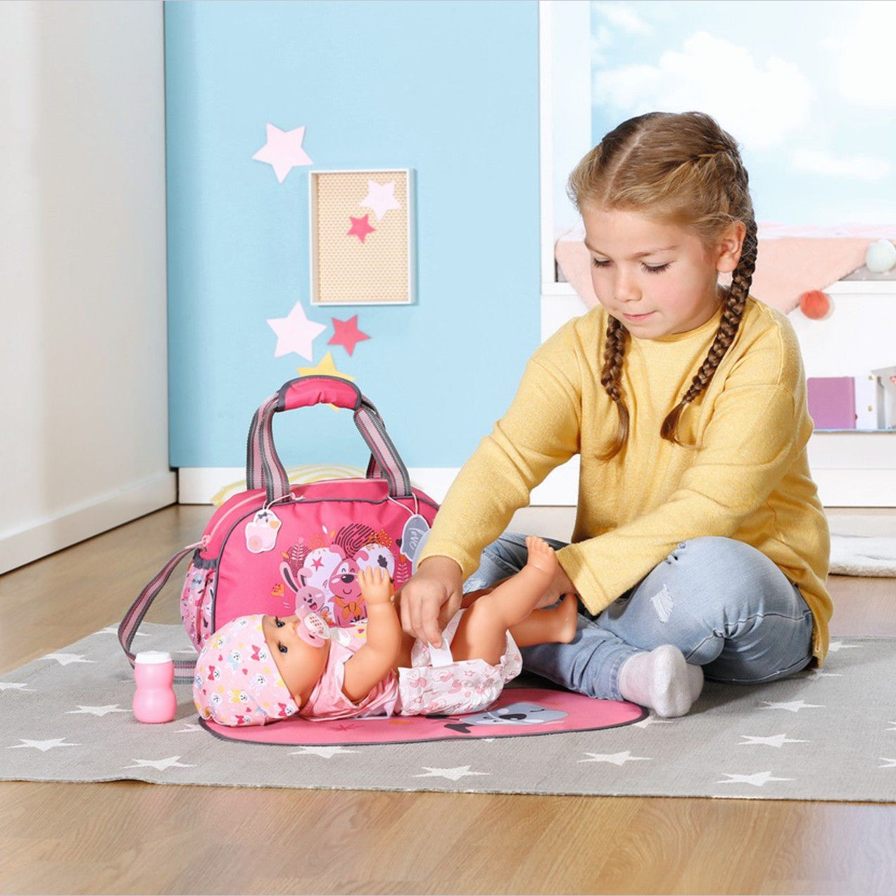 BABY born Changing Bag Doll diaper bag by Zapf